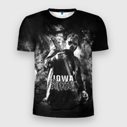 Мужская футболка 3D Slim Slipknot iowa