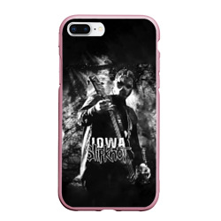 Чехол для iPhone 7Plus/8 Plus матовый Slipknot iowa