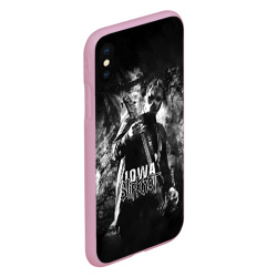 Чехол для iPhone XS Max матовый Slipknot iowa - фото 2