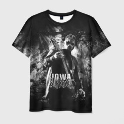 Мужская футболка 3D Slipknot iowa