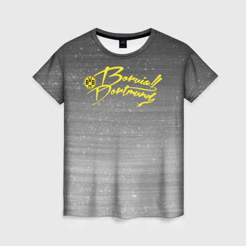 Женская футболка 3D Borussia Dortmund - New Design 2022, цвет 3D печать