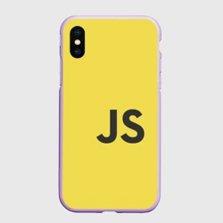 Чехол для iPhone XS Max матовый Javascript