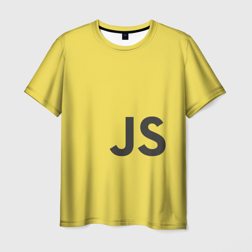 Мужская футболка 3D JavaScript Фото 01 Мужская футболка 3D JavaScript Фото 01