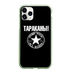 Чехол для iPhone 11 Pro матовый Тараканы