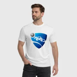 Мужская футболка хлопок Rocket League - фото 2