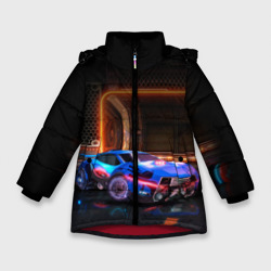 Зимняя куртка для девочек 3D Rocket League