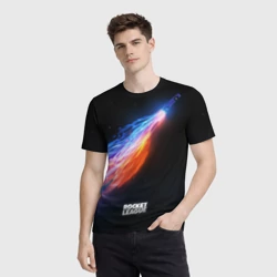 Мужская футболка 3D Rocket League - фото 2