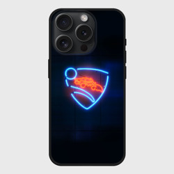 Чехол силиконовый для Apple iPhone 15 Pro матовый Rocket League