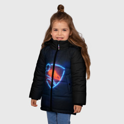 Зимняя куртка для девочек 3D Rocket League - фото 2