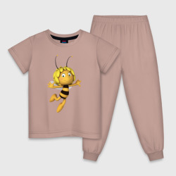 Детская пижама хлопок Пчелка Майя