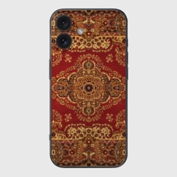 Чехол для iPhone 16 силиконовый с защитой камеры Его Ворсейшество ковёр бабушкин