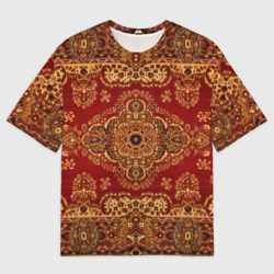 Мужская футболка oversize 3D Его Ворсейшество ковёр бабушкин