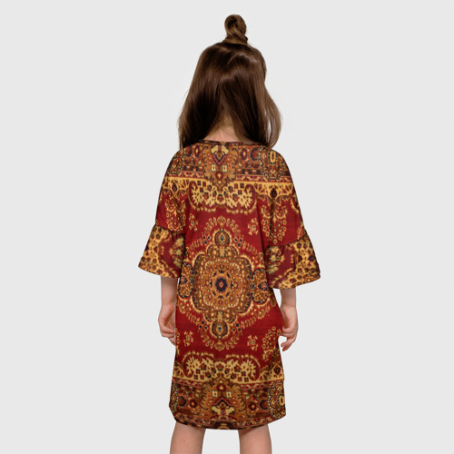 Детское платье 3D Его Ворсейшество ковёр бабушкин, цвет 3D печать - фото 5