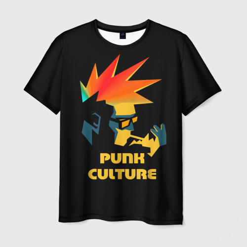 Мужская футболка 3D Punk culture, цвет 3D печать