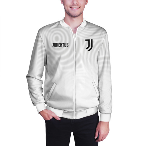 Мужской бомбер 3D Juventus, цвет белый - фото 3