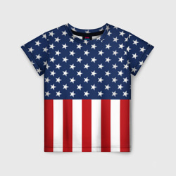 Детская футболка 3D Флаг США