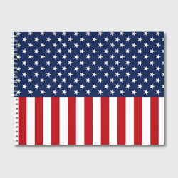 Альбом для рисования Флаг США
