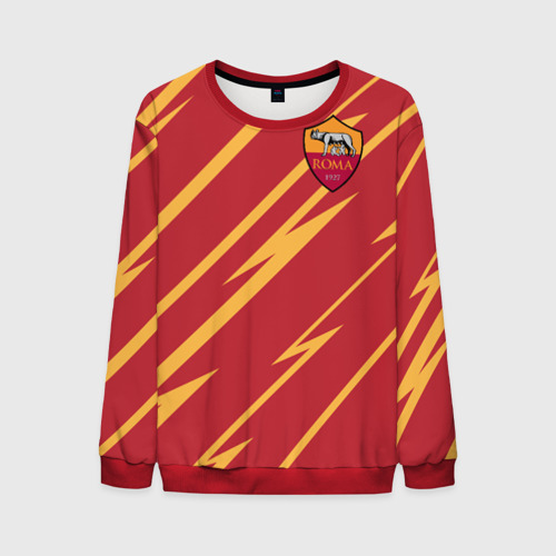 Мужской свитшот 3D A S Roma - Autumn Top, цвет красный