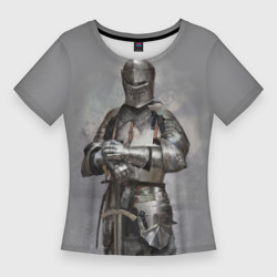Женская футболка 3D Slim Рыцарь