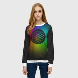 Женский свитшот 3D Coldplay - фото 2