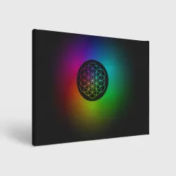 Холст прямоугольный Coldplay