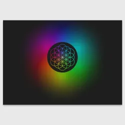 Поздравительная открытка Coldplay