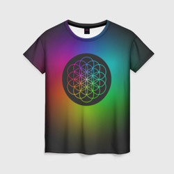Женская футболка 3D Coldplay
