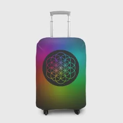 Чехол для чемодана 3D Coldplay