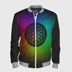 Мужской бомбер 3D Coldplay