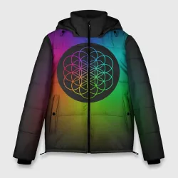 Мужская зимняя куртка 3D Coldplay