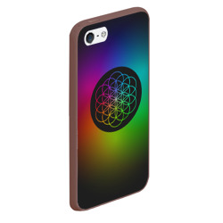 Чехол для iPhone 5/5S матовый Coldplay - фото 2