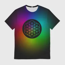 Мужская футболка 3D Coldplay