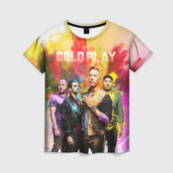 Женская футболка 3D Coldplay