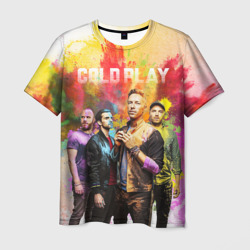 Мужская футболка 3D Coldplay