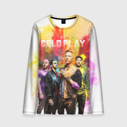 Мужской лонгслив 3D Coldplay