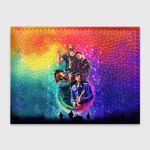 Обложка для студенческого билета Coldplay, цвет черный