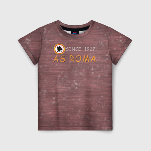 Детская футболка 3D A S Roma - Vintage No.3