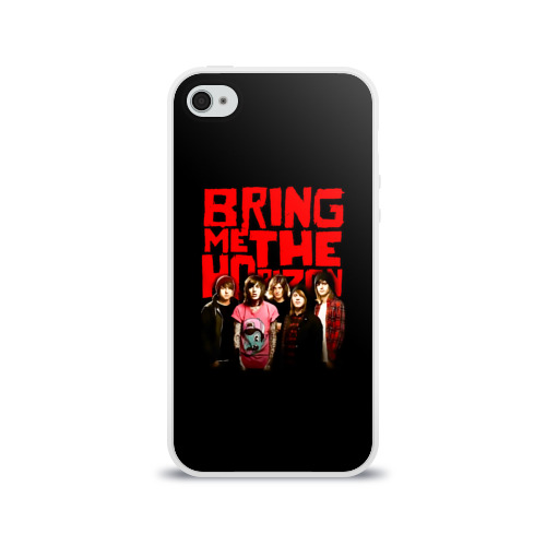 Чехол для Apple iPhone 4/4S силиконовый глянцевый Группа Bring Me the Horizon Фото 01 Чехол для Apple iPhone 4/4S силиконовый глянцевый Группа Bring Me the Horizon Фото 01
