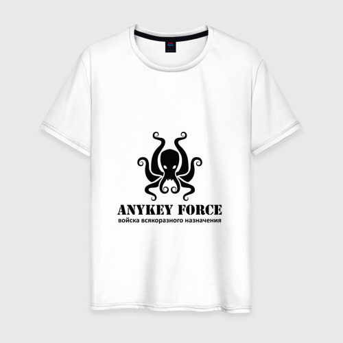 Мужская футболка хлопок Anykey Force