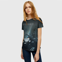 Женская футболка 3D Stellaris - фото 2