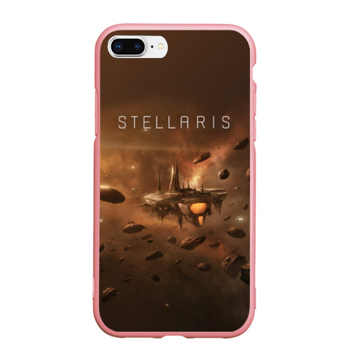 Чехол для iPhone 7Plus/8 Plus матовый Stellaris, цвет баблгам