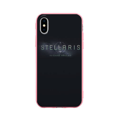 Чехол для iPhone X матовый Stellaris