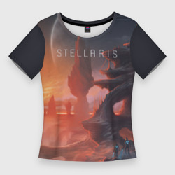 Женская футболка 3D Slim Stellaris