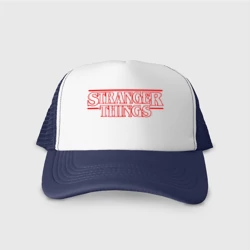 Кепка тракер с сеткой Stranger Things