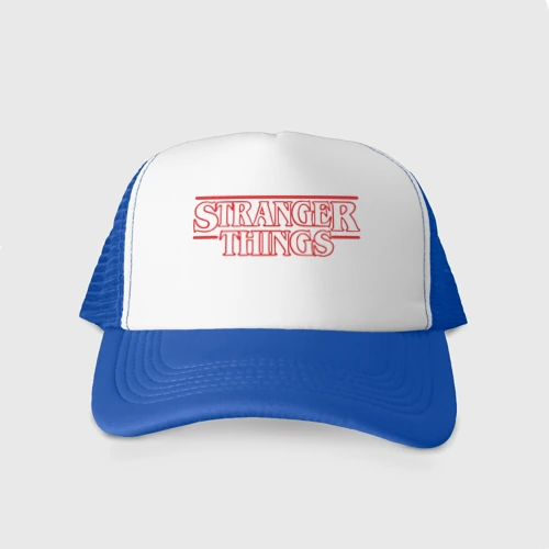 Кепка тракер с сеткой Stranger Things