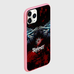 Чехол для iPhone 11 Pro Max матовый Slipknot руки зомби - фото 2