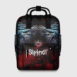 Женский рюкзак 3D Slipknot руки зомби