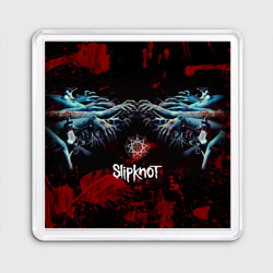 Магнит 55*55 Slipknot руки зомби