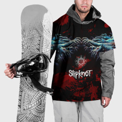 Накидка на куртку 3D Slipknot руки зомби