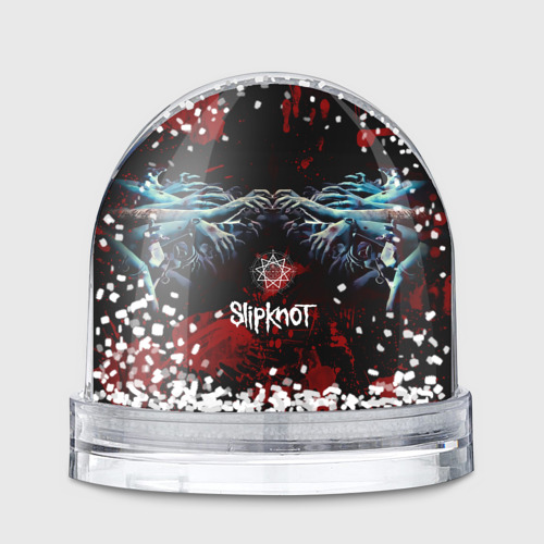 Игрушка Снежный шар Slipknot руки зомби